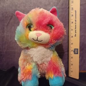 Rainbow Colored Stuffed Plush Spark Imagine